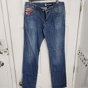 Vintage Rocawear Blue Straight Leg Jeans | Juniors 11